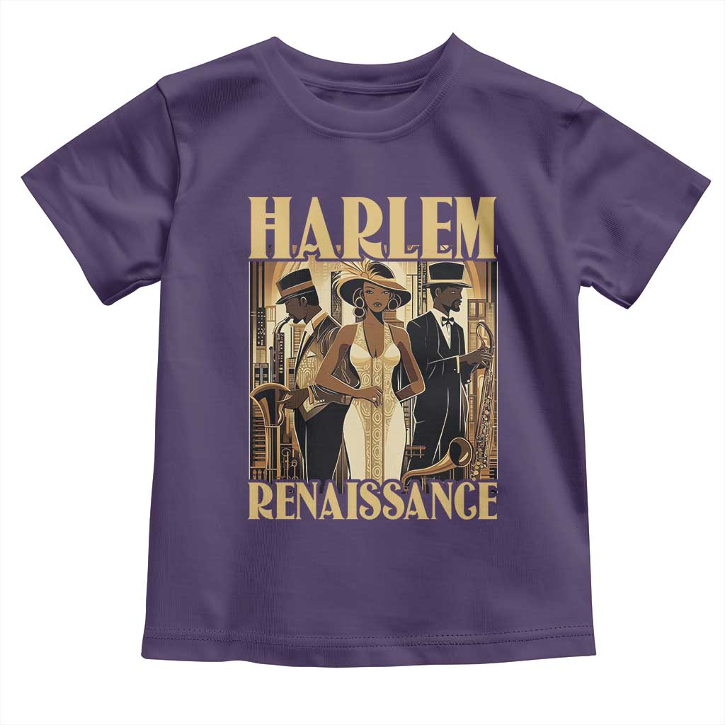 Harlem Renaissance Toddler T Shirt 1920s Art Black History Month