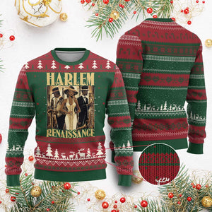Harlem Renaissance Ugly Christmas Sweater 1920s Art Black History Month
