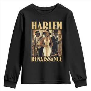 Harlem Renaissance Youth Sweatshirt 1920s Art Black History Month