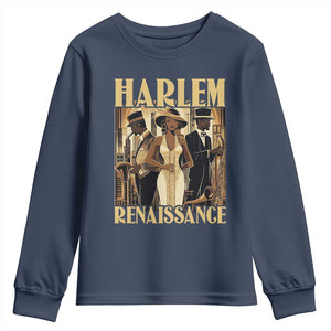 Harlem Renaissance Youth Sweatshirt 1920s Art Black History Month