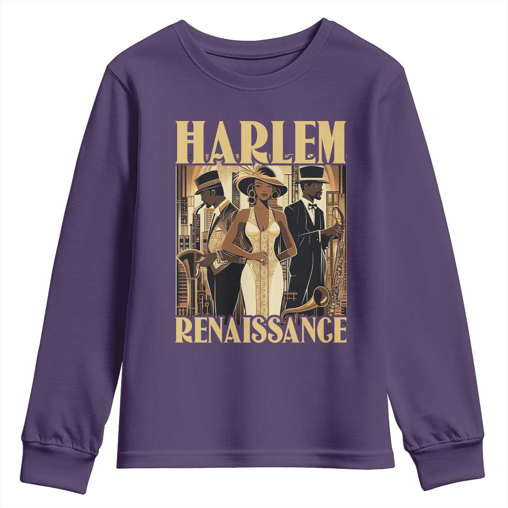 Harlem Renaissance Youth Sweatshirt 1920s Art Black History Month