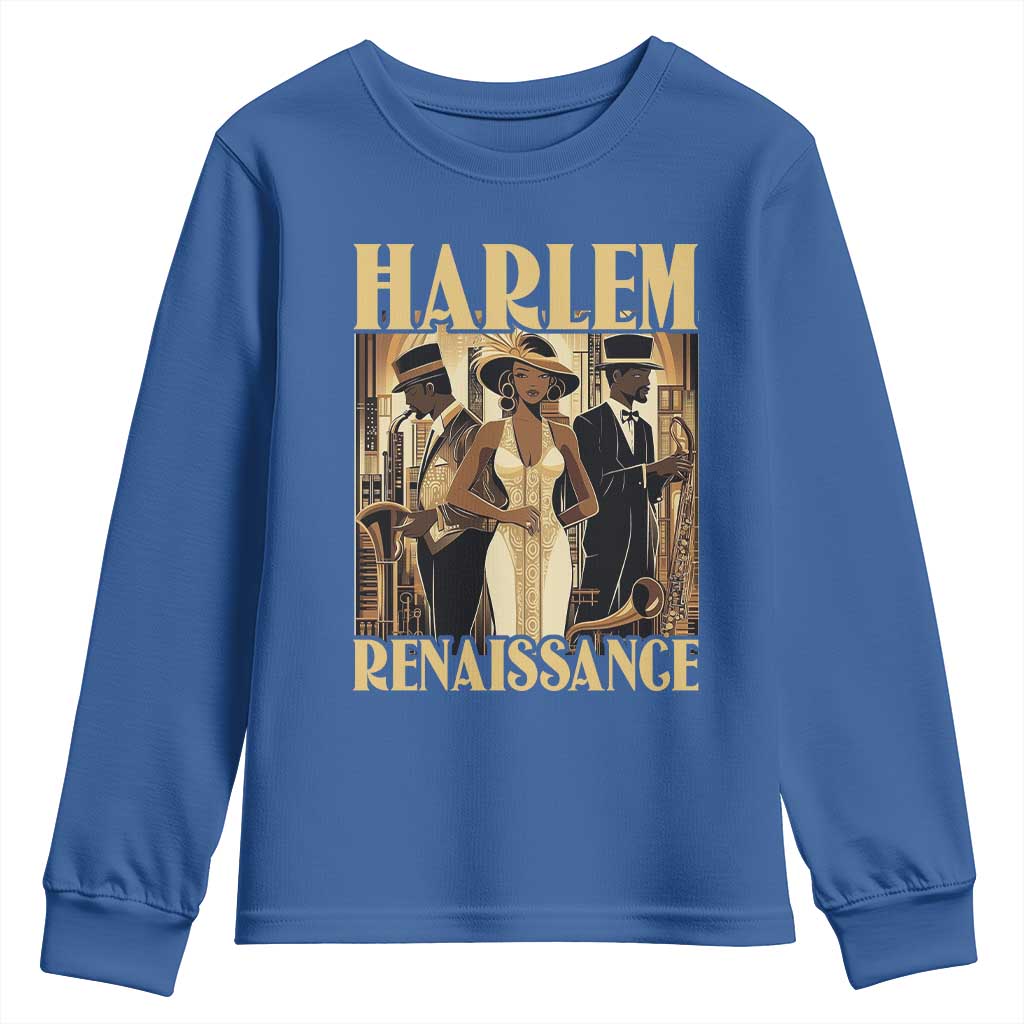Harlem Renaissance Youth Sweatshirt 1920s Art Black History Month