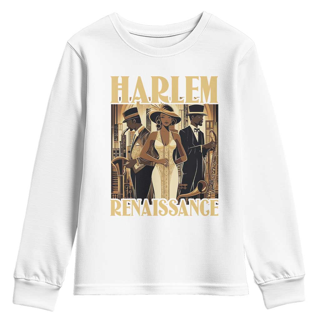 Harlem Renaissance Youth Sweatshirt 1920s Art Black History Month