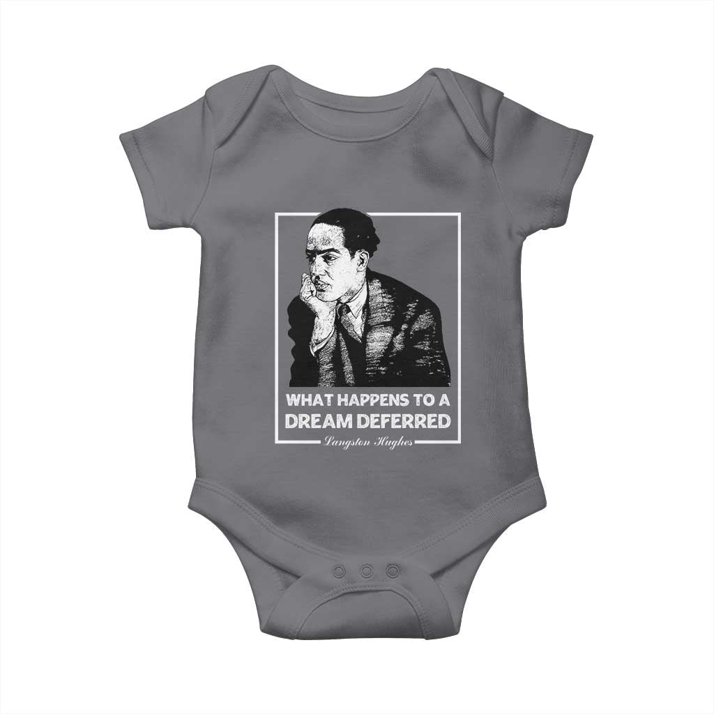 Langston Hughes Baby Onesie A Dream Deferred Harlem Renaissance