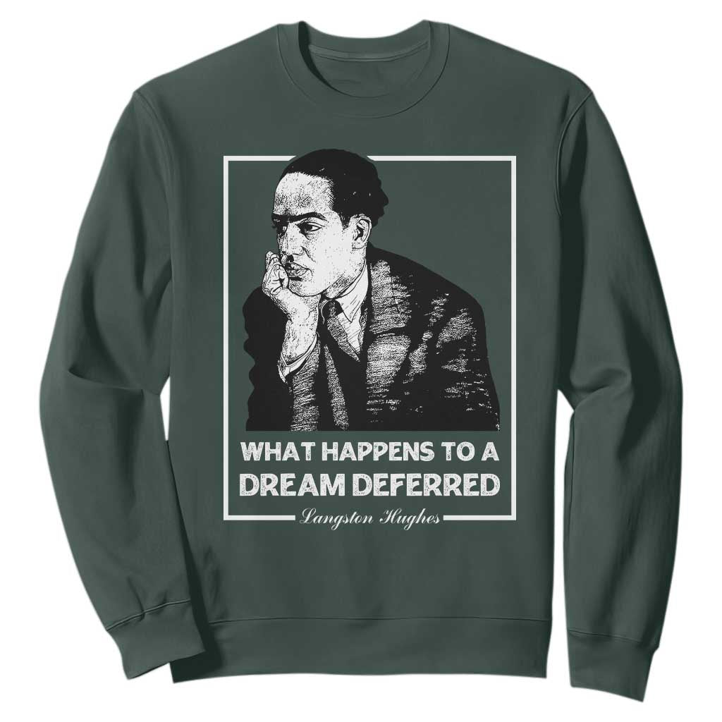 Langston Hughes Sweatshirt A Dream Deferred Harlem Renaissance
