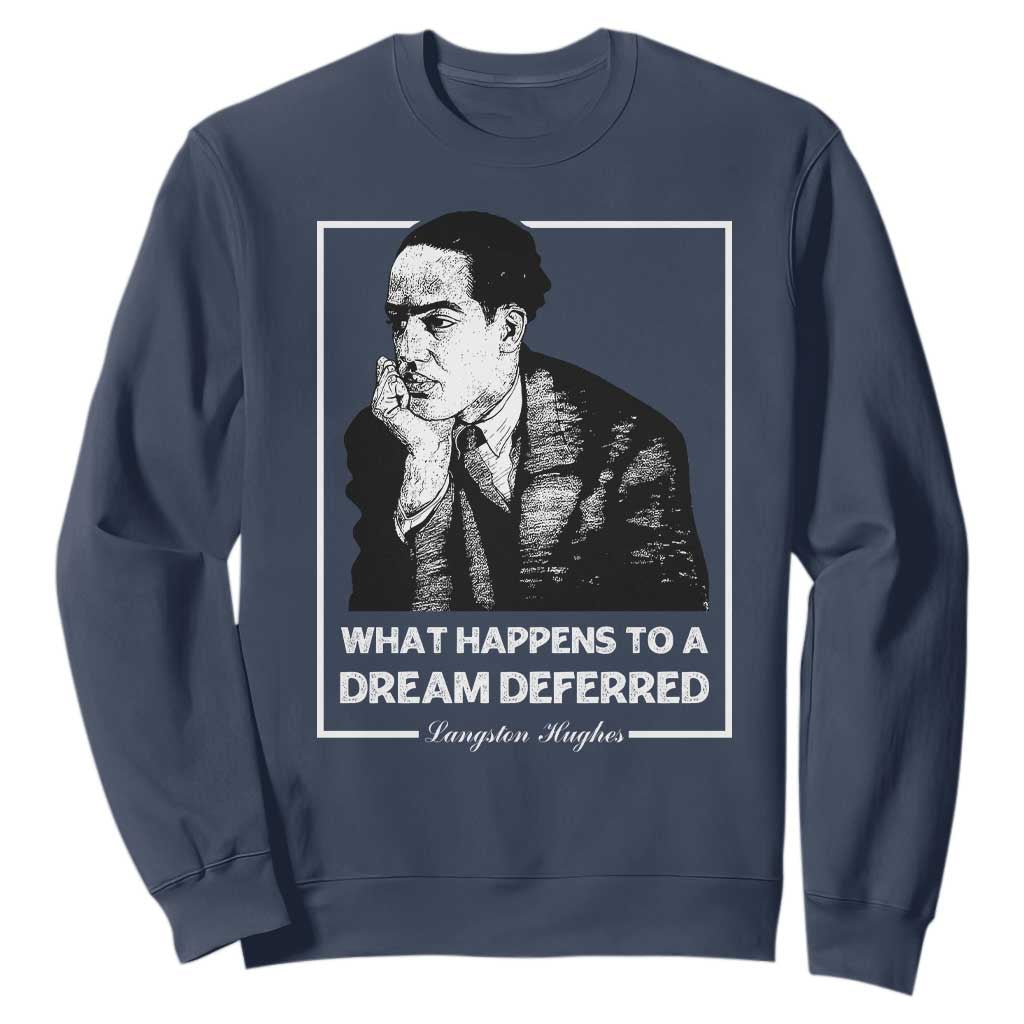 Langston Hughes Sweatshirt A Dream Deferred Harlem Renaissance