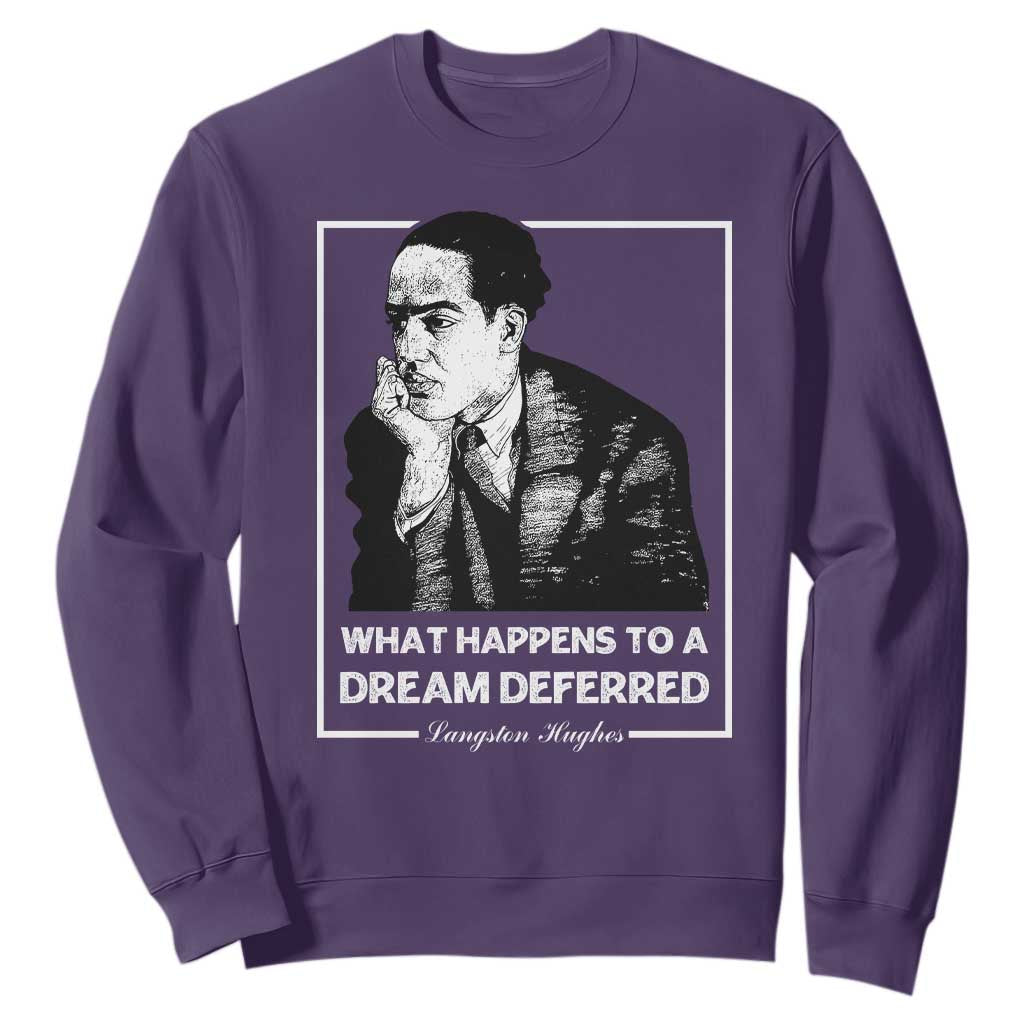Langston Hughes Sweatshirt A Dream Deferred Harlem Renaissance