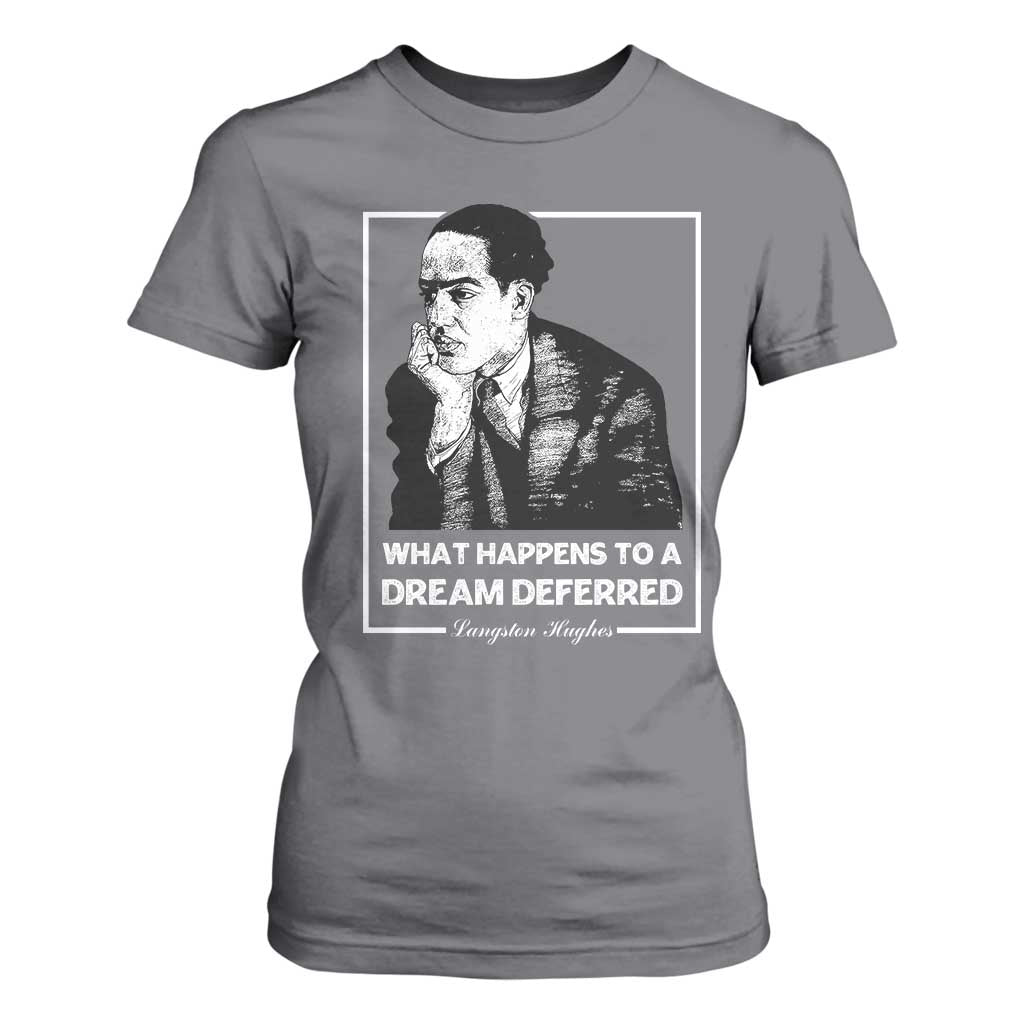 Langston Hughes T Shirt For Women A Dream Deferred Harlem Renaissance