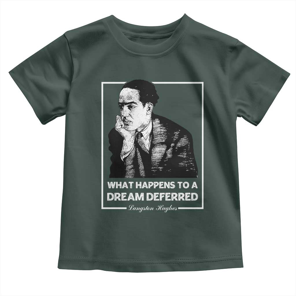 Langston Hughes Toddler T Shirt A Dream Deferred Harlem Renaissance