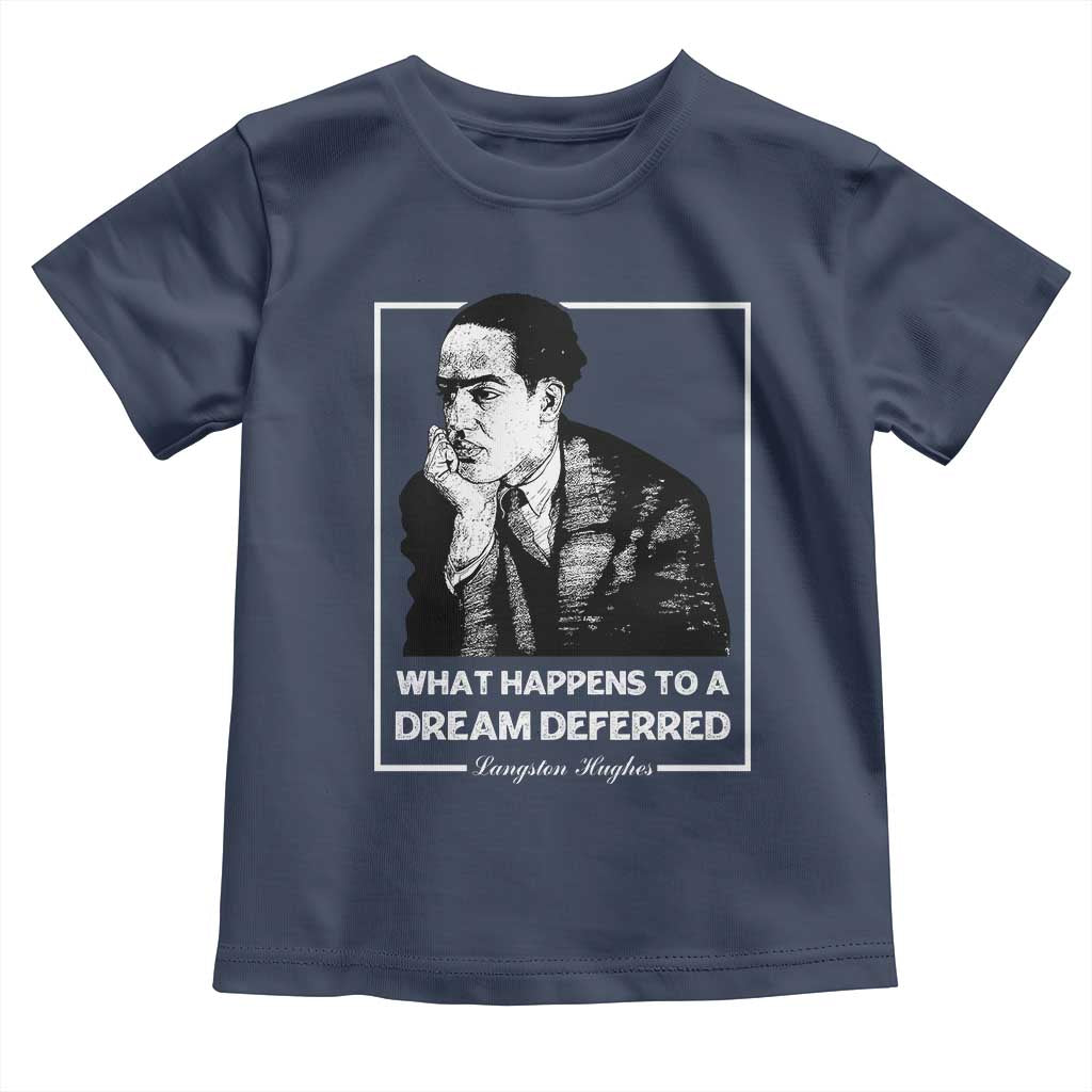 Langston Hughes Toddler T Shirt A Dream Deferred Harlem Renaissance