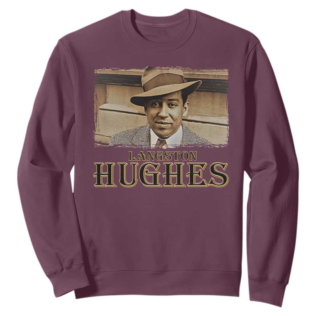 Langston Hughes Sweatshirt Harlem Renaissance Black History