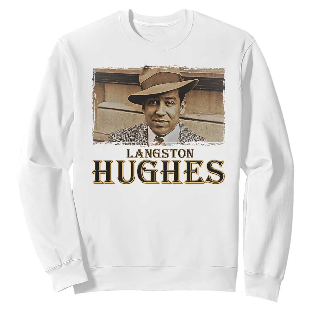 Langston Hughes Sweatshirt Harlem Renaissance Black History