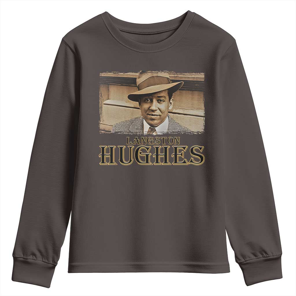 Langston Hughes Youth Sweatshirt Harlem Renaissance Black History