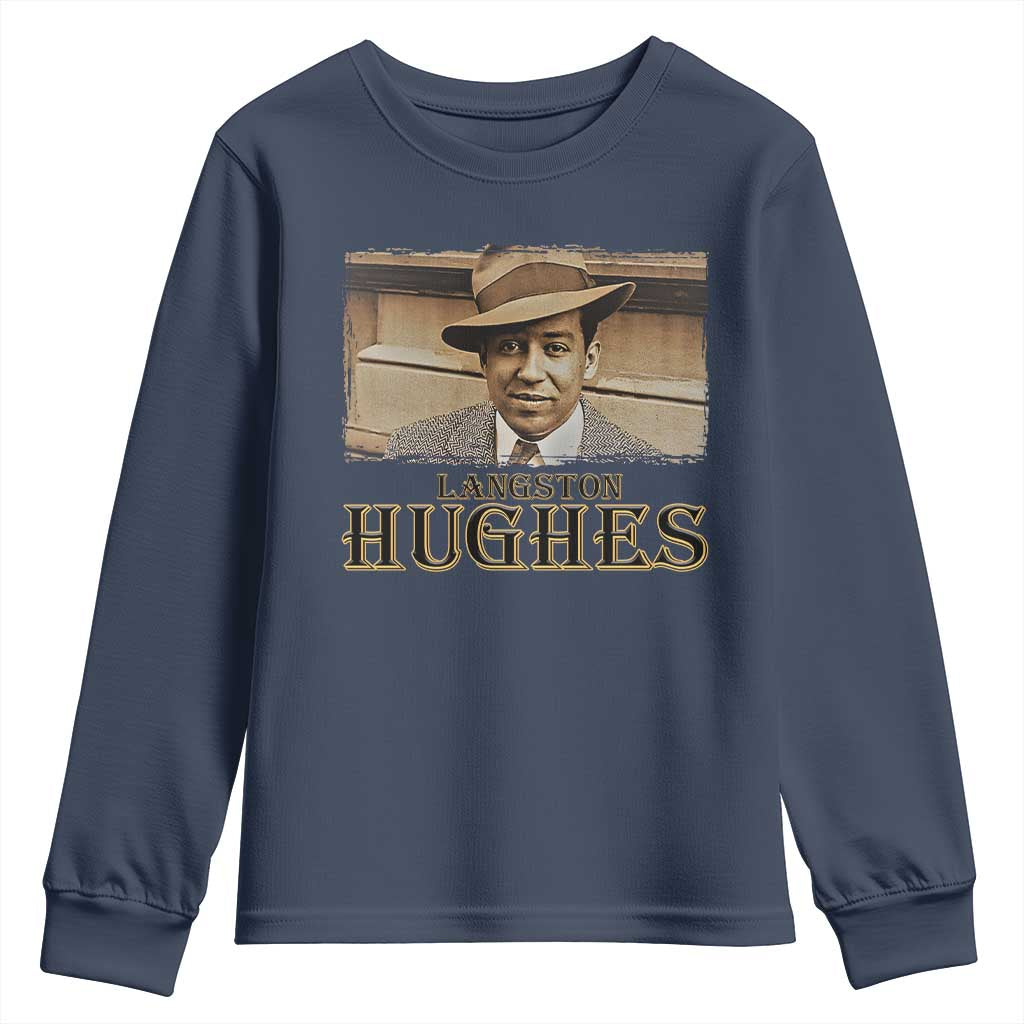 Langston Hughes Youth Sweatshirt Harlem Renaissance Black History
