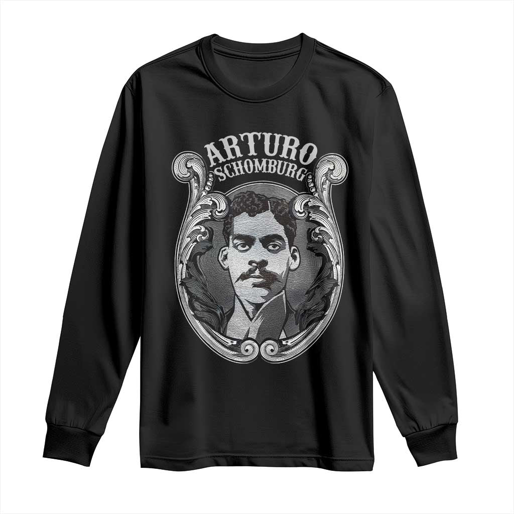 Arturo Schomburg Harlem Renaissance Long Sleeve Shirt