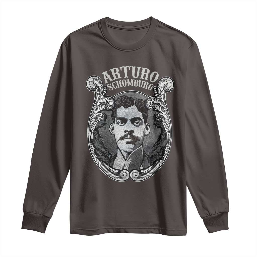 Arturo Schomburg Harlem Renaissance Long Sleeve Shirt