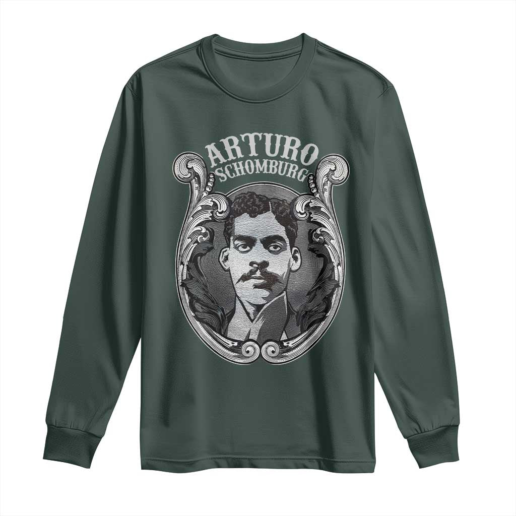Arturo Schomburg Harlem Renaissance Long Sleeve Shirt