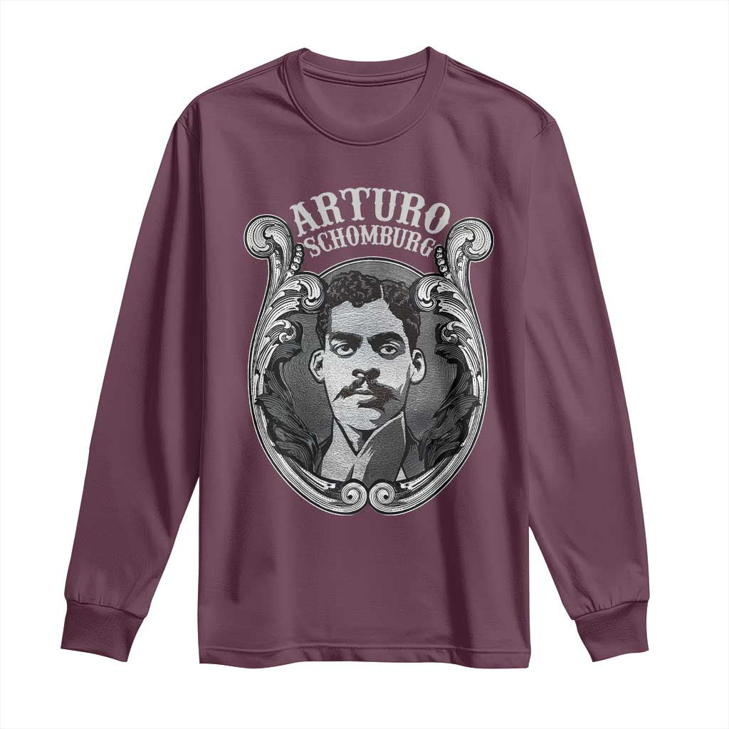 Arturo Schomburg Harlem Renaissance Long Sleeve Shirt