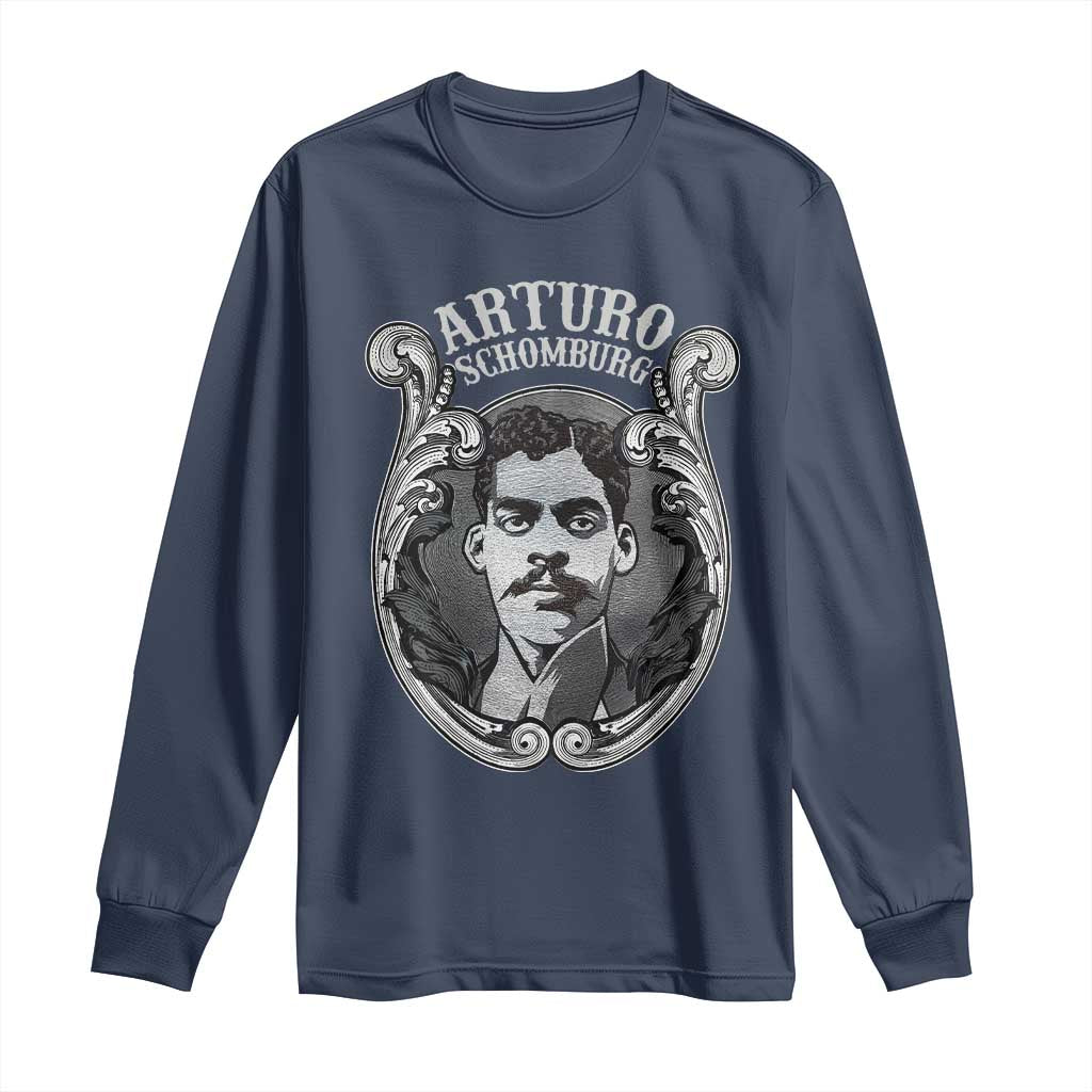 Arturo Schomburg Harlem Renaissance Long Sleeve Shirt