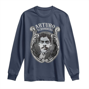 Arturo Schomburg Harlem Renaissance Long Sleeve Shirt
