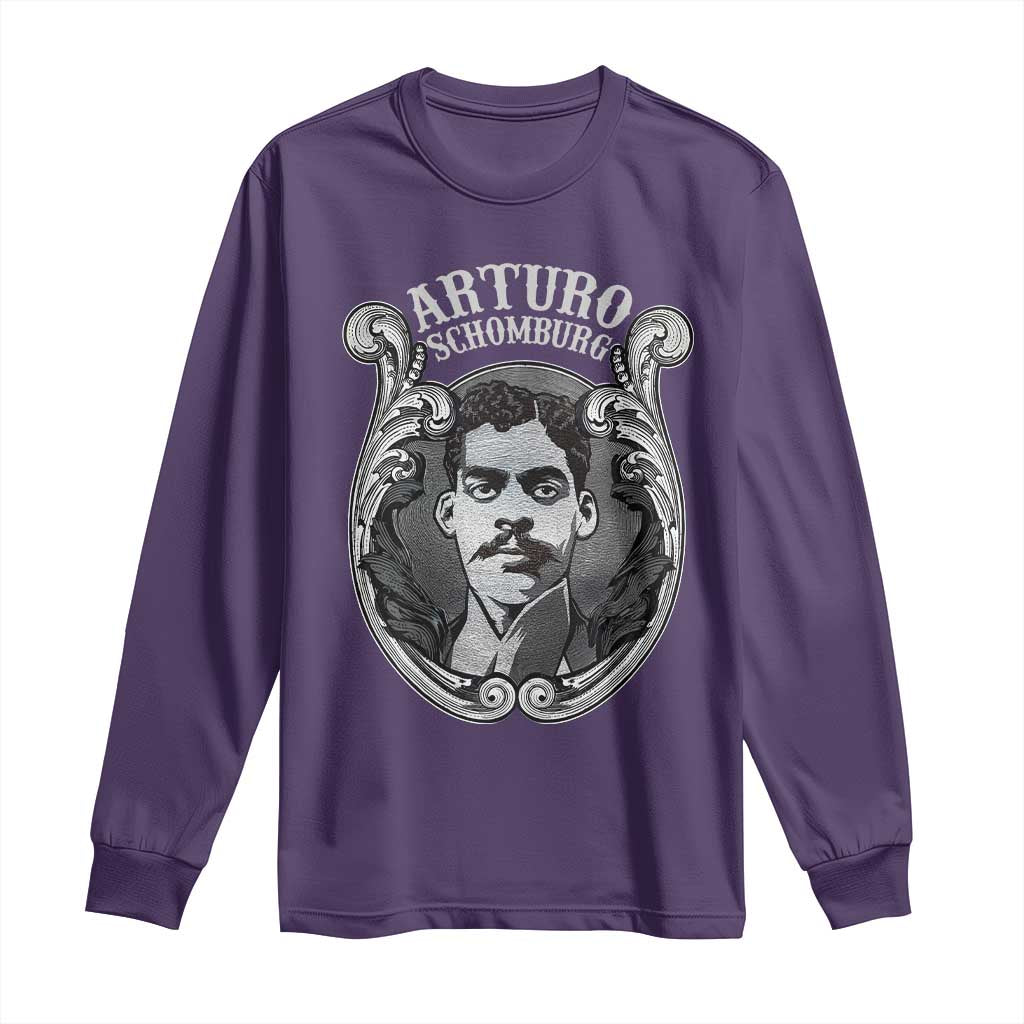 Arturo Schomburg Harlem Renaissance Long Sleeve Shirt