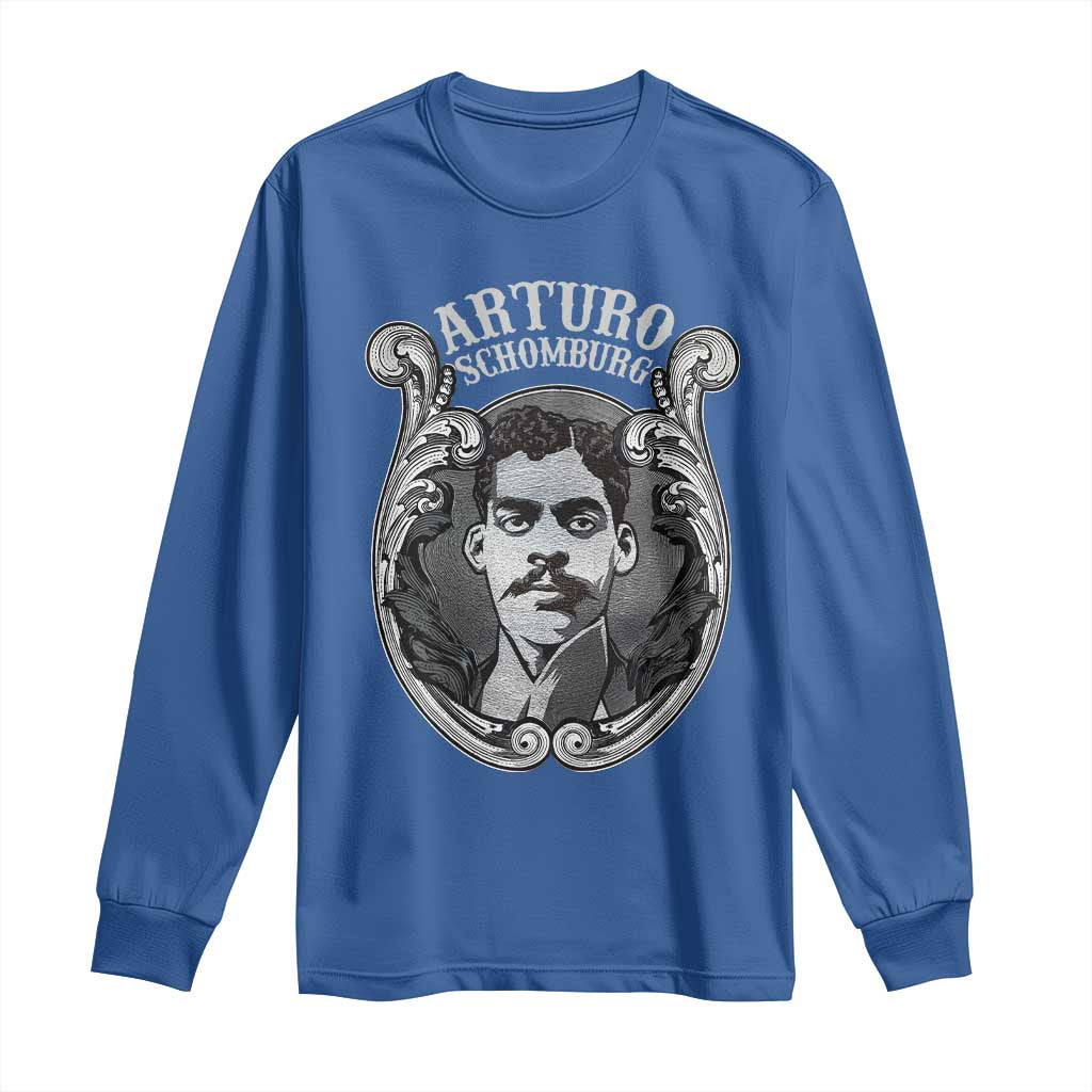 Arturo Schomburg Harlem Renaissance Long Sleeve Shirt