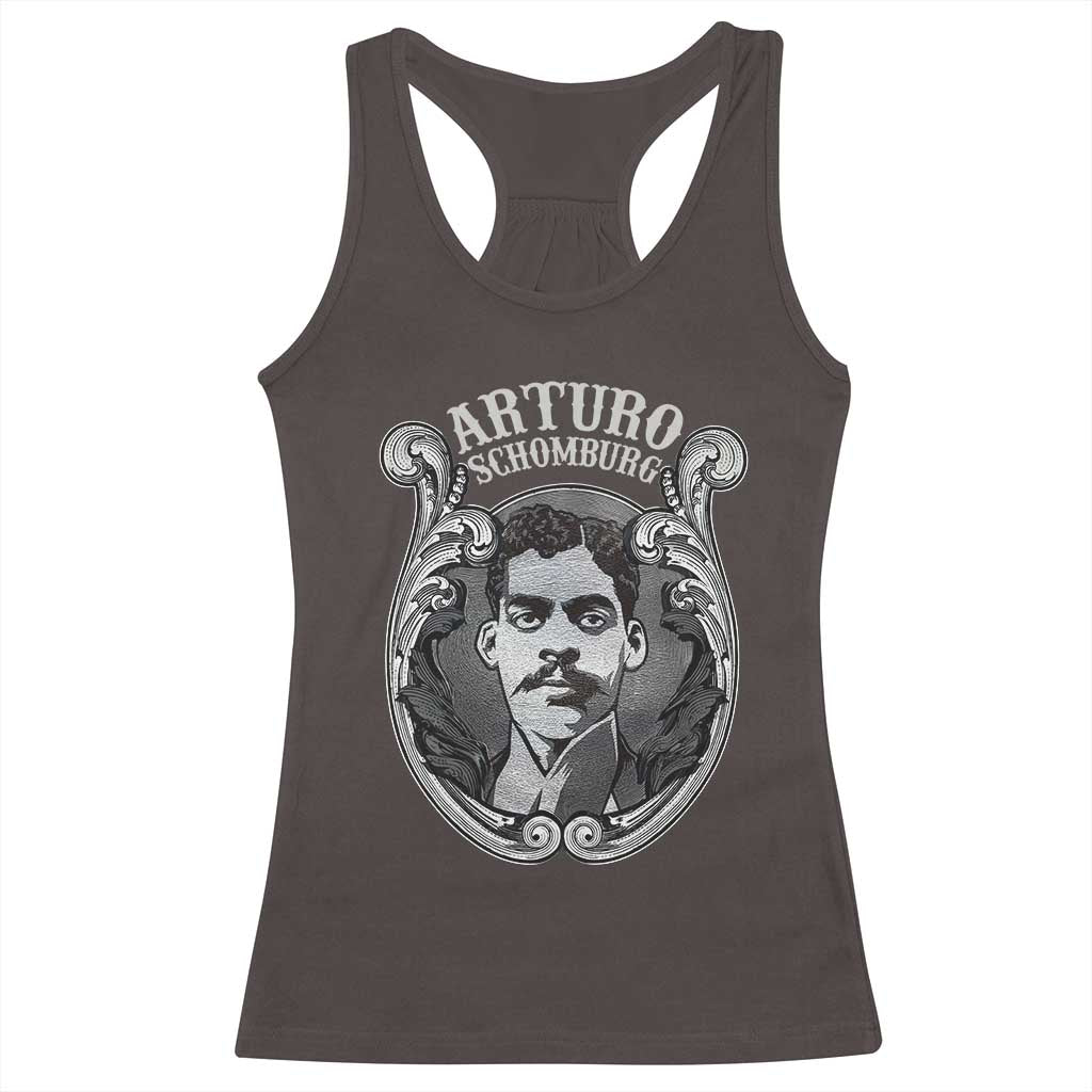Arturo Schomburg Harlem Renaissance Racerback Tank Top