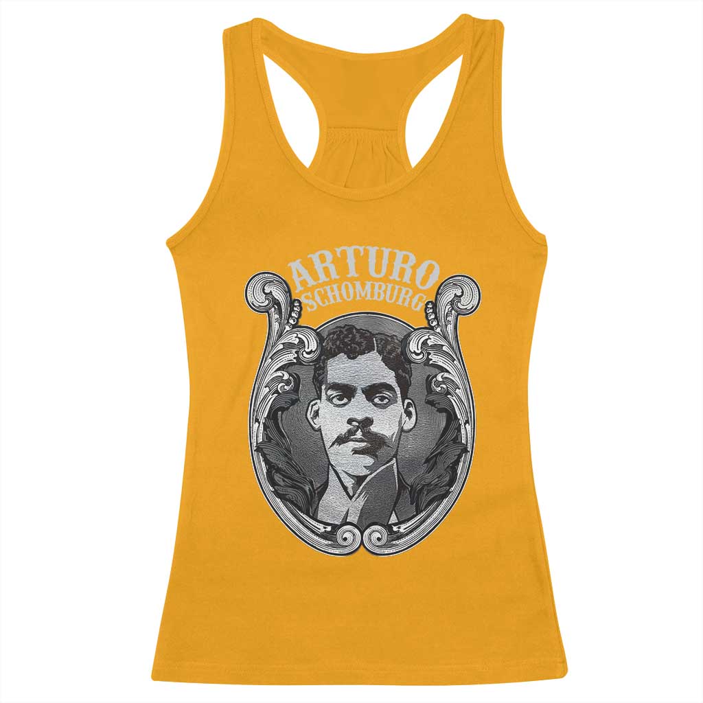 Arturo Schomburg Harlem Renaissance Racerback Tank Top