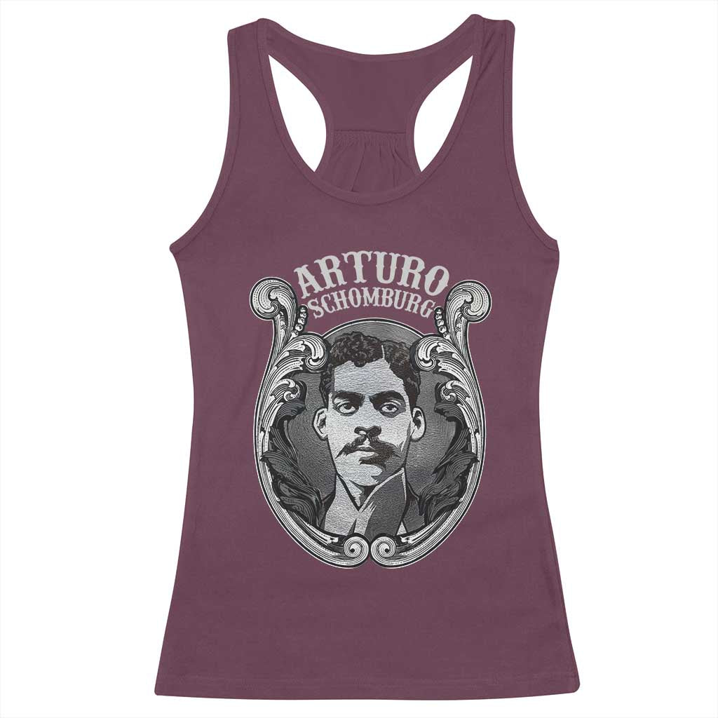 Arturo Schomburg Harlem Renaissance Racerback Tank Top
