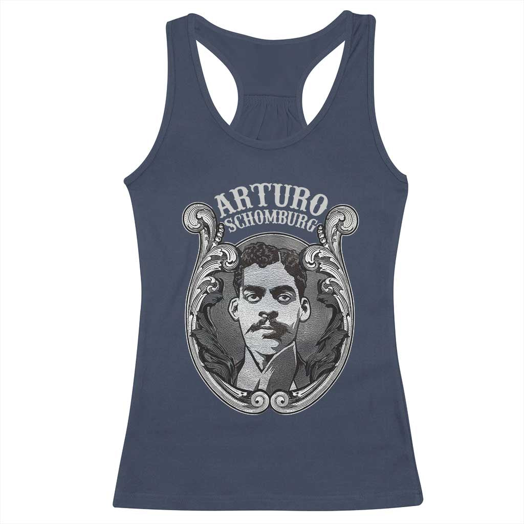 Arturo Schomburg Harlem Renaissance Racerback Tank Top