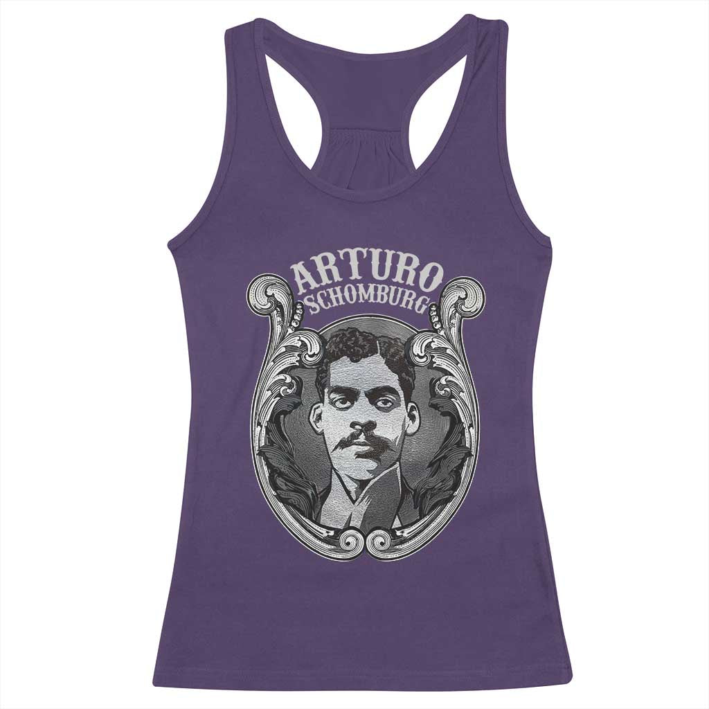 Arturo Schomburg Harlem Renaissance Racerback Tank Top