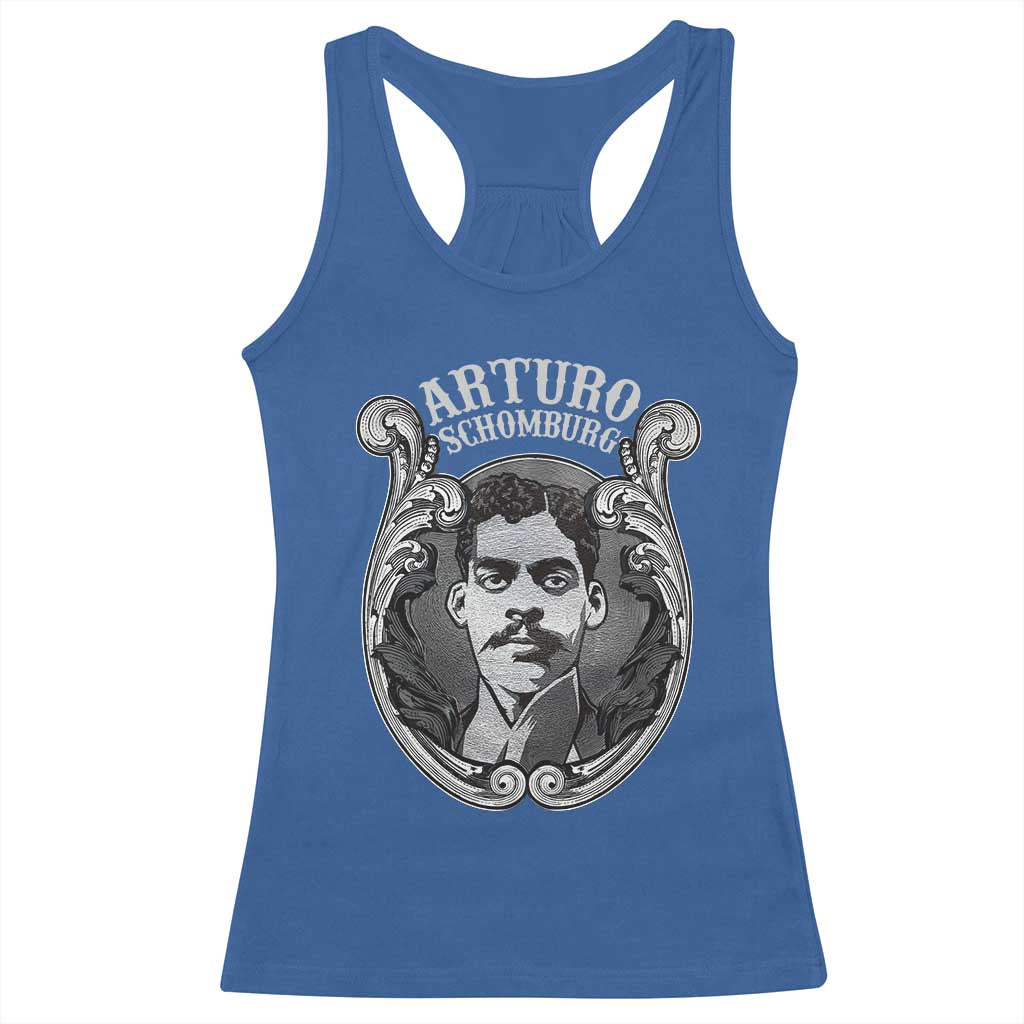 Arturo Schomburg Harlem Renaissance Racerback Tank Top