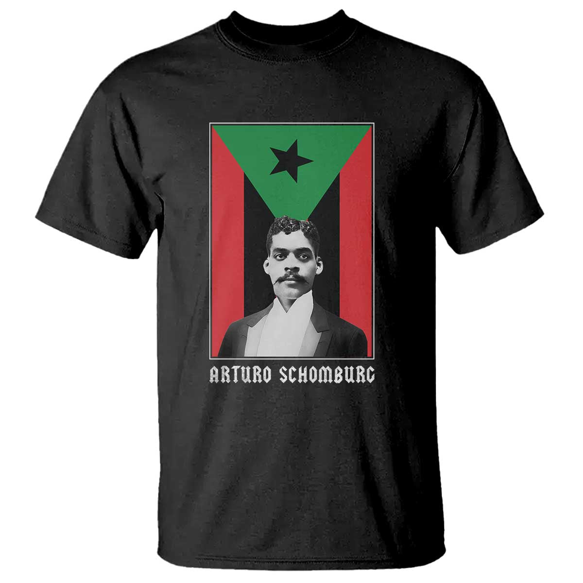 Arturo Schomburg T Shirt Puerto Rican Harlem Renaissance