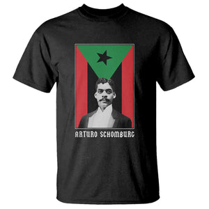 Arturo Schomburg T Shirt Puerto Rican Harlem Renaissance