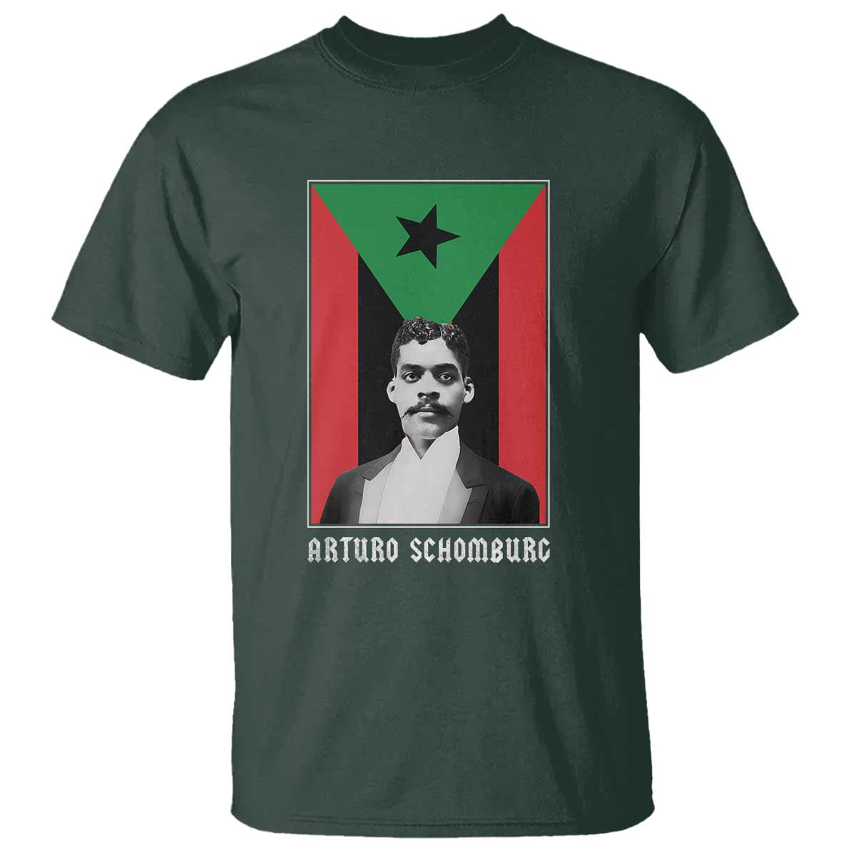 Arturo Schomburg T Shirt Puerto Rican Harlem Renaissance