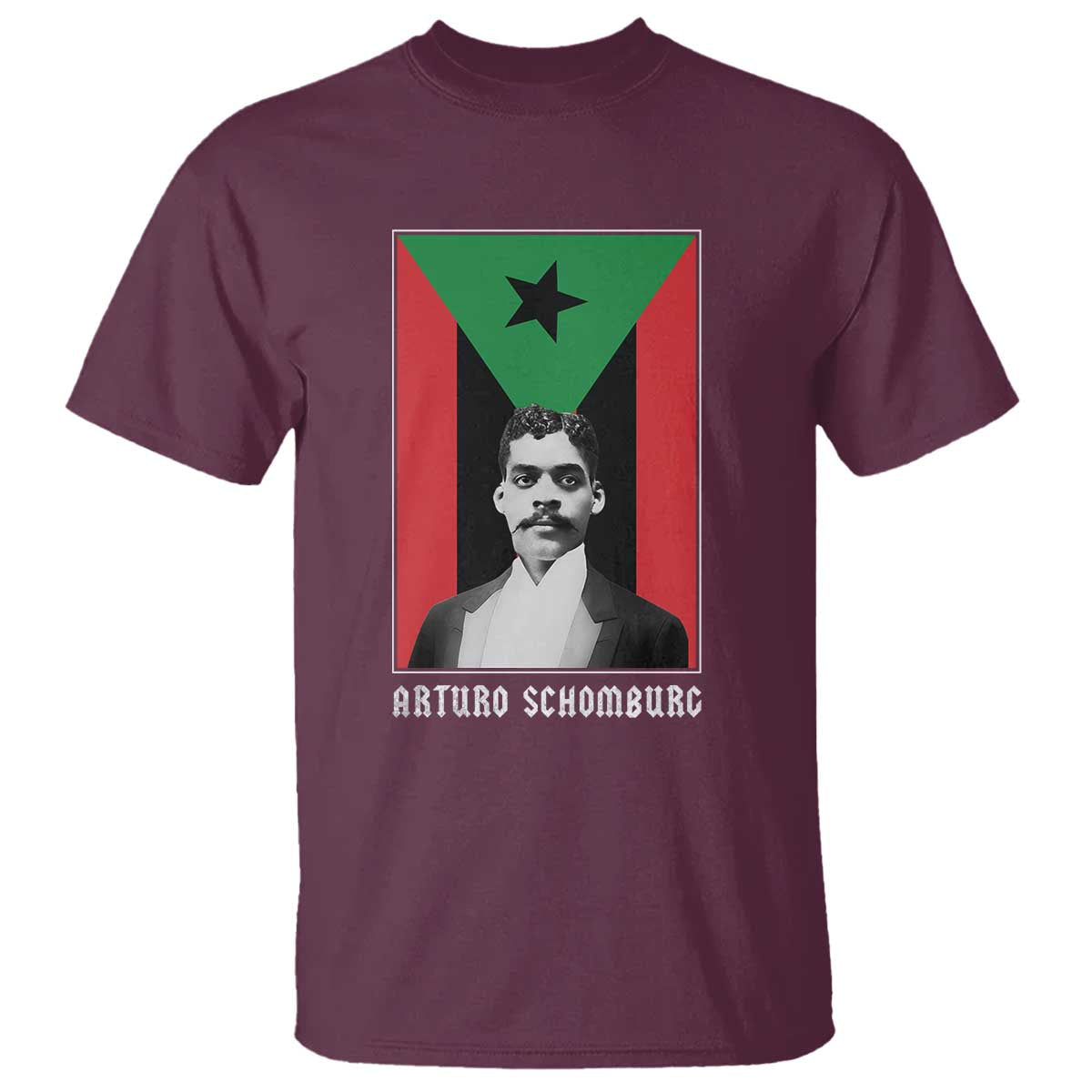 Arturo Schomburg T Shirt Puerto Rican Harlem Renaissance