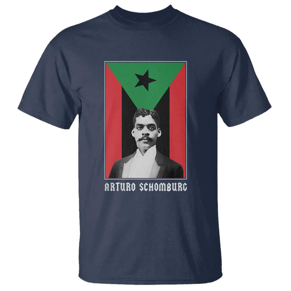 Arturo Schomburg T Shirt Puerto Rican Harlem Renaissance