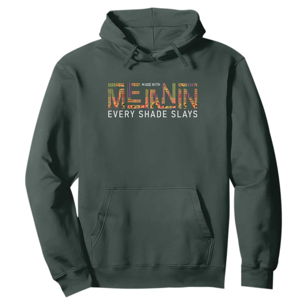 Black History Hoodie Melanin Kente Juneteenth Black History