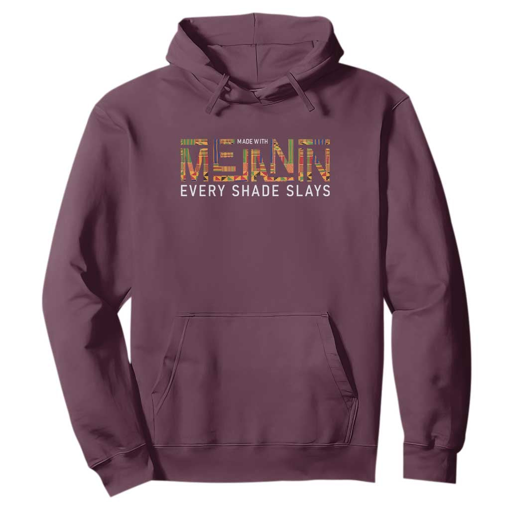 Black History Hoodie Melanin Kente Juneteenth Black History