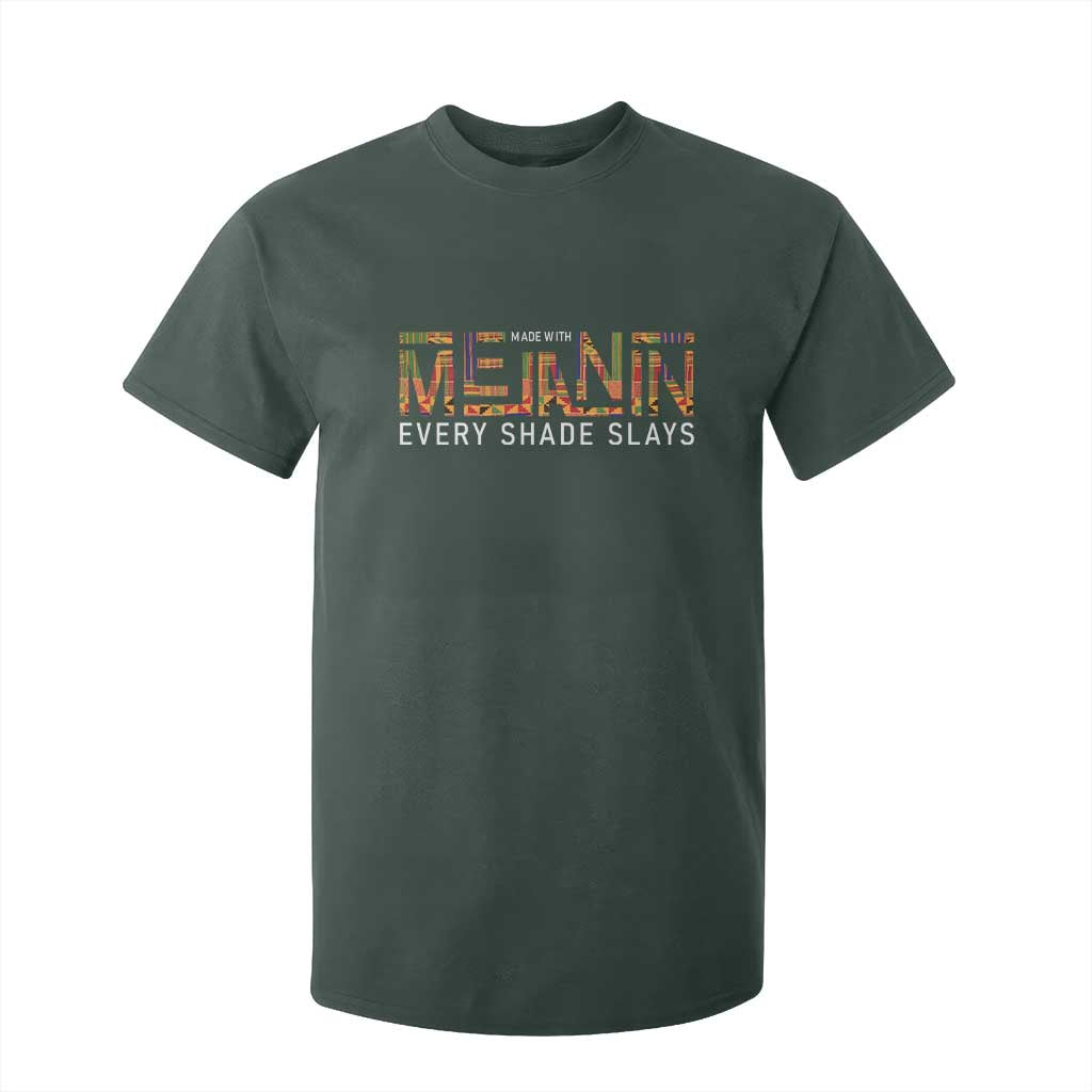 Black History T Shirt For Kid Melanin Kente Juneteenth Black History
