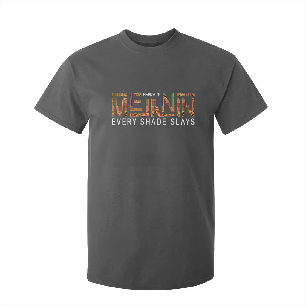 Black History T Shirt For Kid Melanin Kente Juneteenth Black History