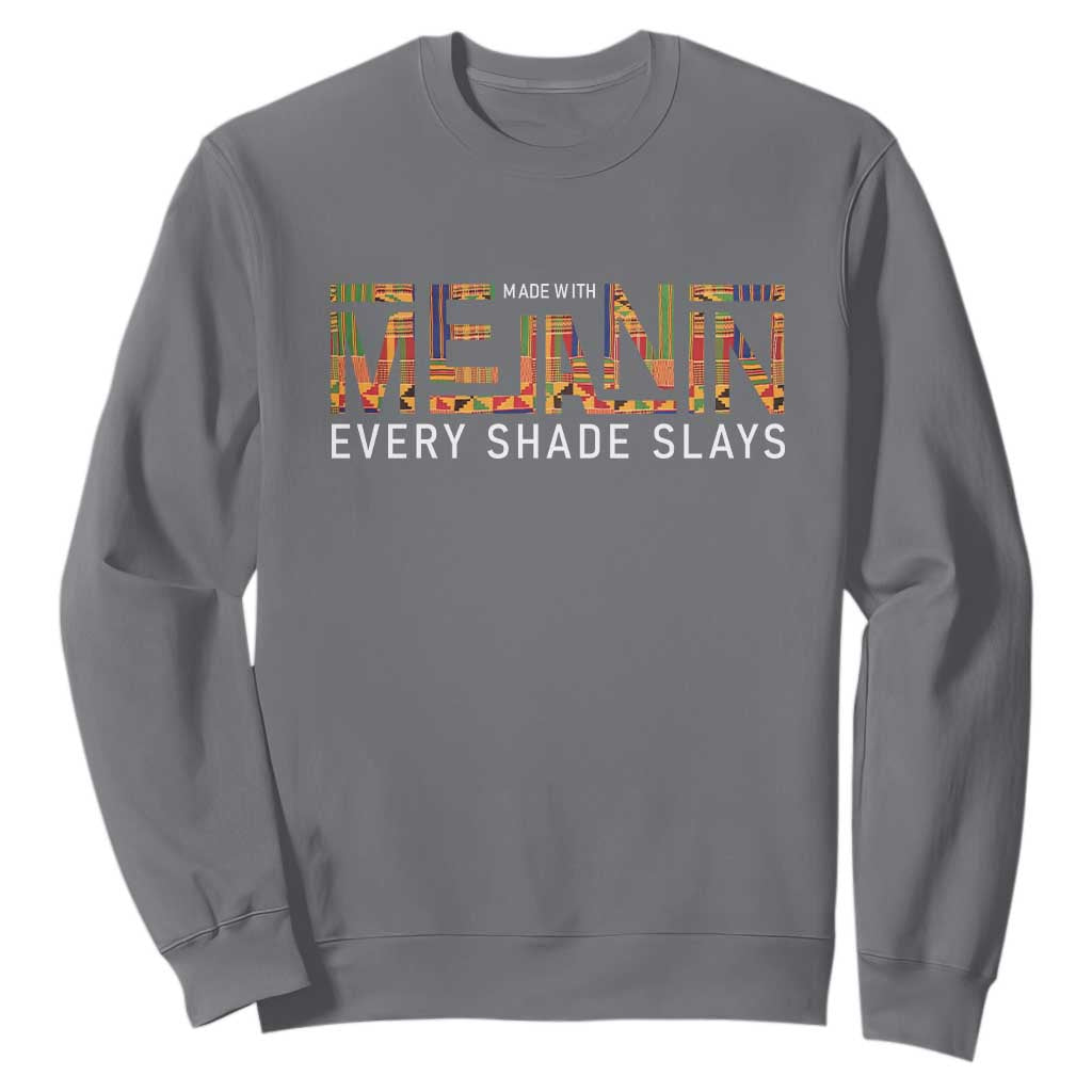 Black History Sweatshirt Melanin Kente Juneteenth Black History