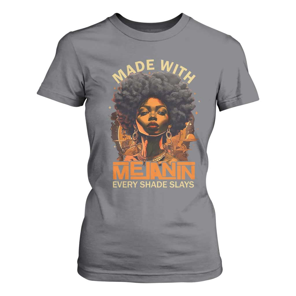 Black Women T Shirt For Women Melanin Juneteenth Black History