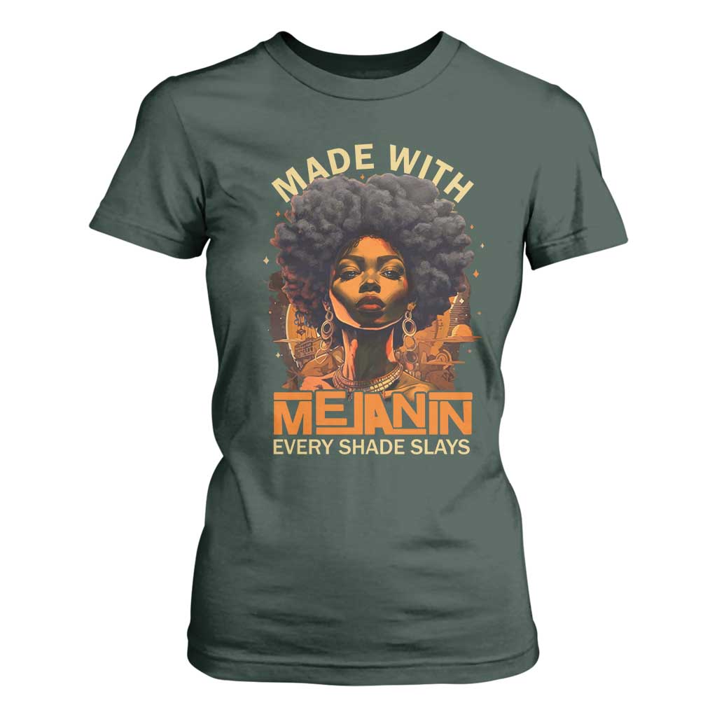 Black Women T Shirt For Women Melanin Juneteenth Black History