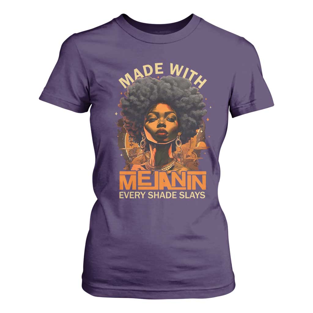 Black Women T Shirt For Women Melanin Juneteenth Black History