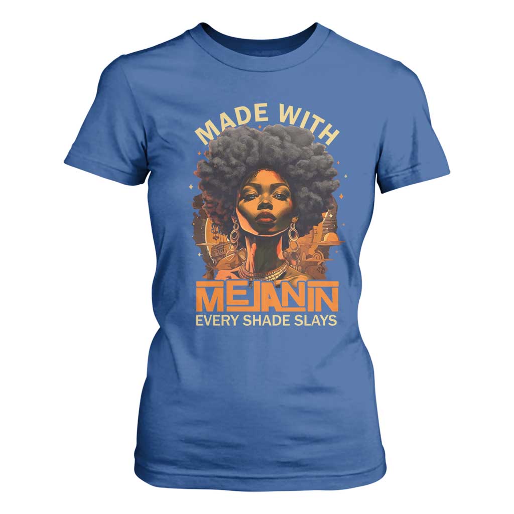 Black Women T Shirt For Women Melanin Juneteenth Black History