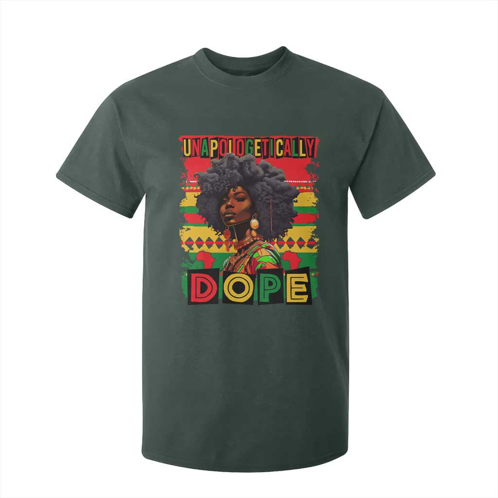 Black Women Unapologetically Dope T Shirt For Kid Juneteenth Black History