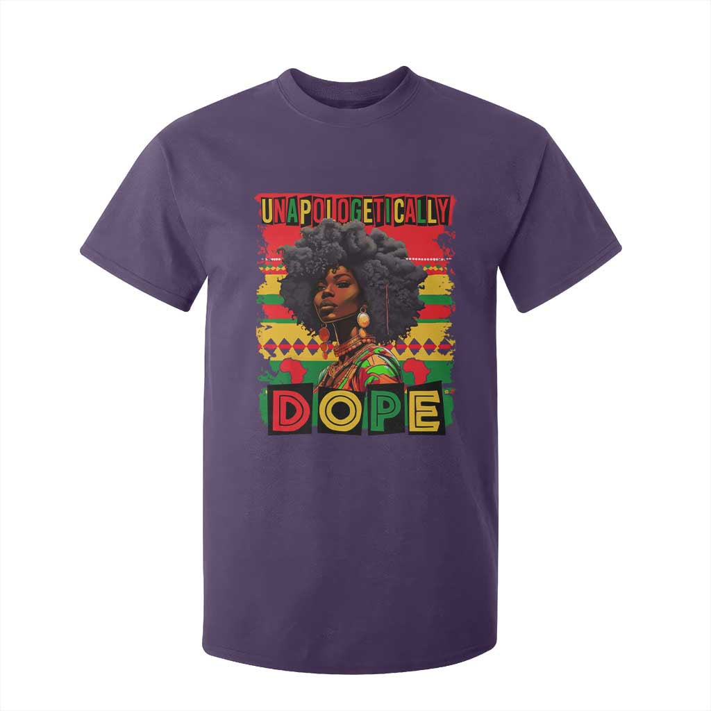 Black Women Unapologetically Dope T Shirt For Kid Juneteenth Black History