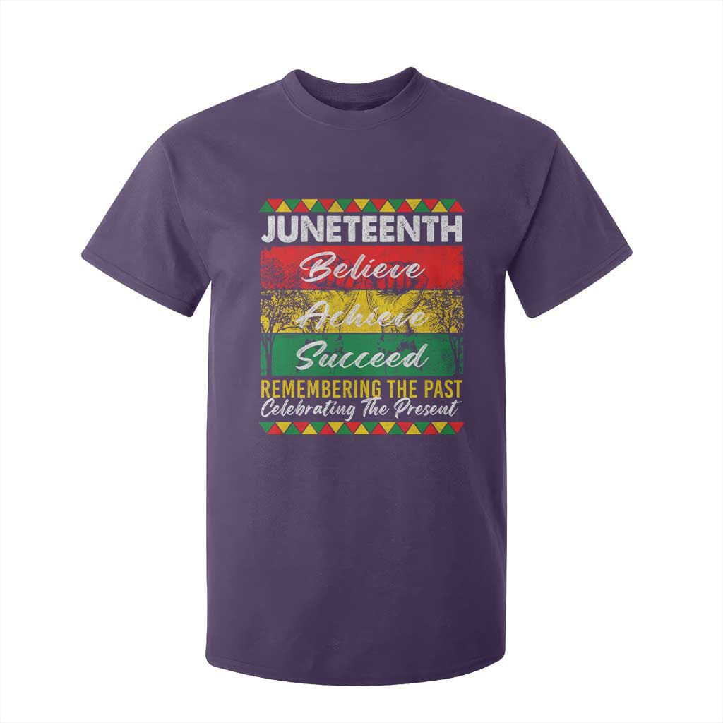 Juneteenth 1865 T Shirt For Kid Remembering The Past Black Freedom African Independence Day