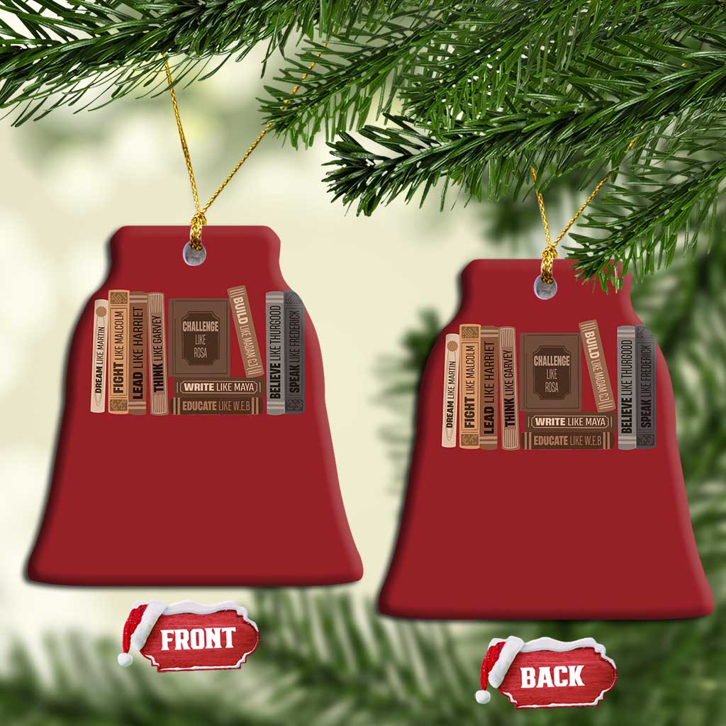 Black History Month Christmas Ornament Black Leaders African American Teachers - African Pride